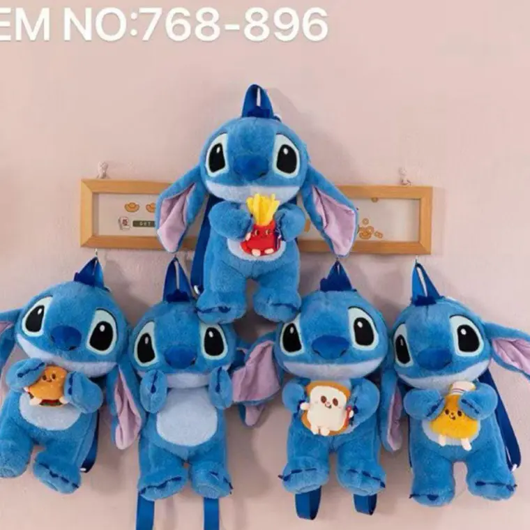 MOCHILA STICH CON COMIDA MODELO # 768-896 1