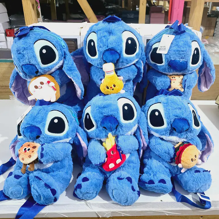 MOCHILA STICH CON COMIDA MODELO # 768-896 9