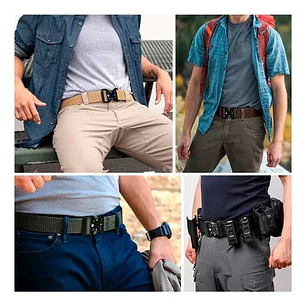 CINTURON TÁCTICO MILITAR MOD# HJ-1