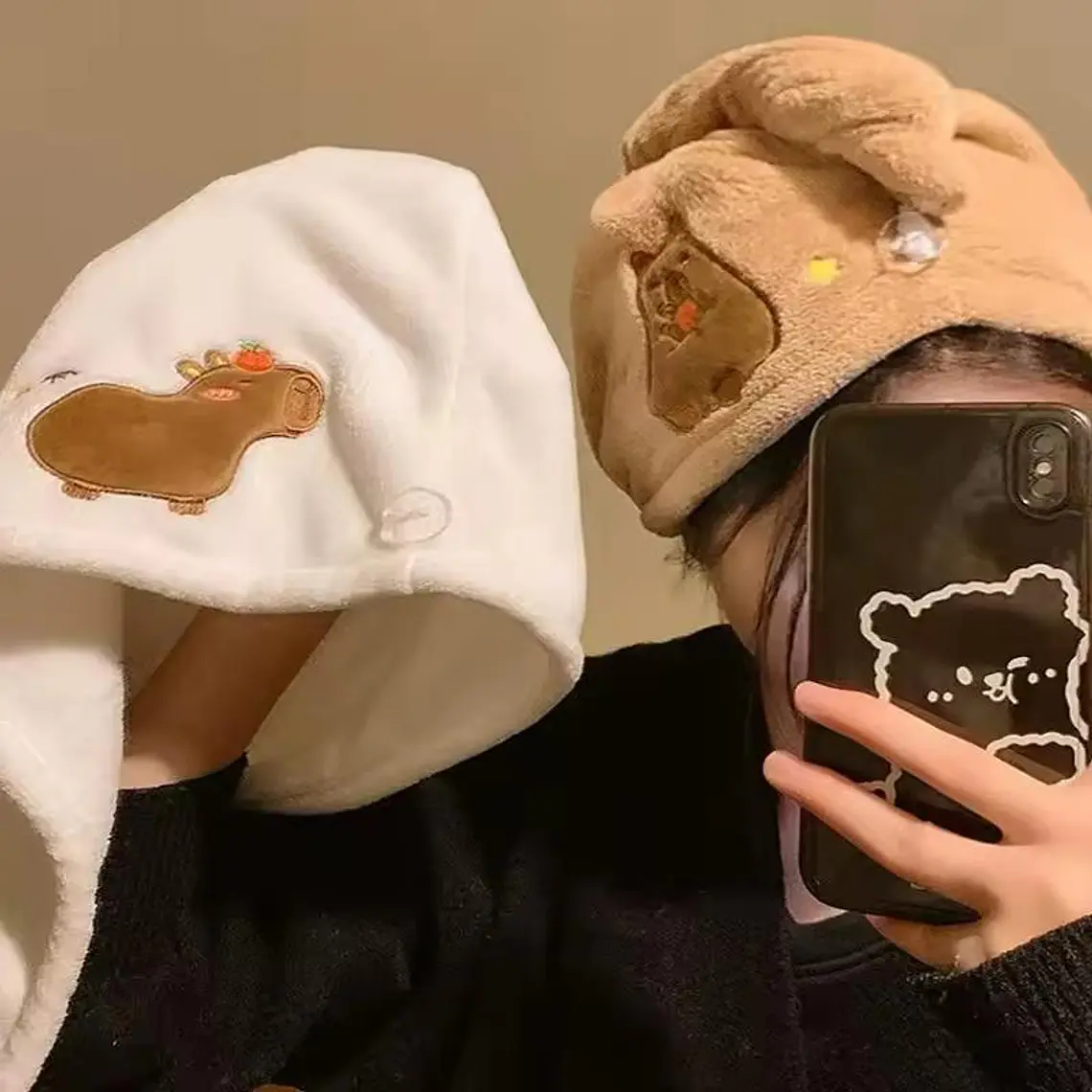 GORRO PARA SECADO DE CABELLO CAPIBARA 3