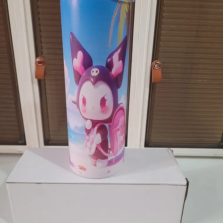 VASO TÉRMICO PERSONAJES DE 600ML MOD#C (AGREGAR POPOTE) 1