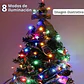 3MTS SERIE DE NAVIDAD LUZ DE COLORES MOD# 352-107 (Cable blanco con 30 luces) - Miniatura 3