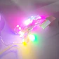 3MTS SERIE DE NAVIDAD LUZ DE COLORES MOD# 352-107 (Cable blanco con 30 luces) - Miniatura 4