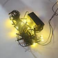 3 MTS SERIE DE NAVIDAD LUZ CALIDA  MOD# 352-087 (cable verde con 30 focos) - Miniatura 1