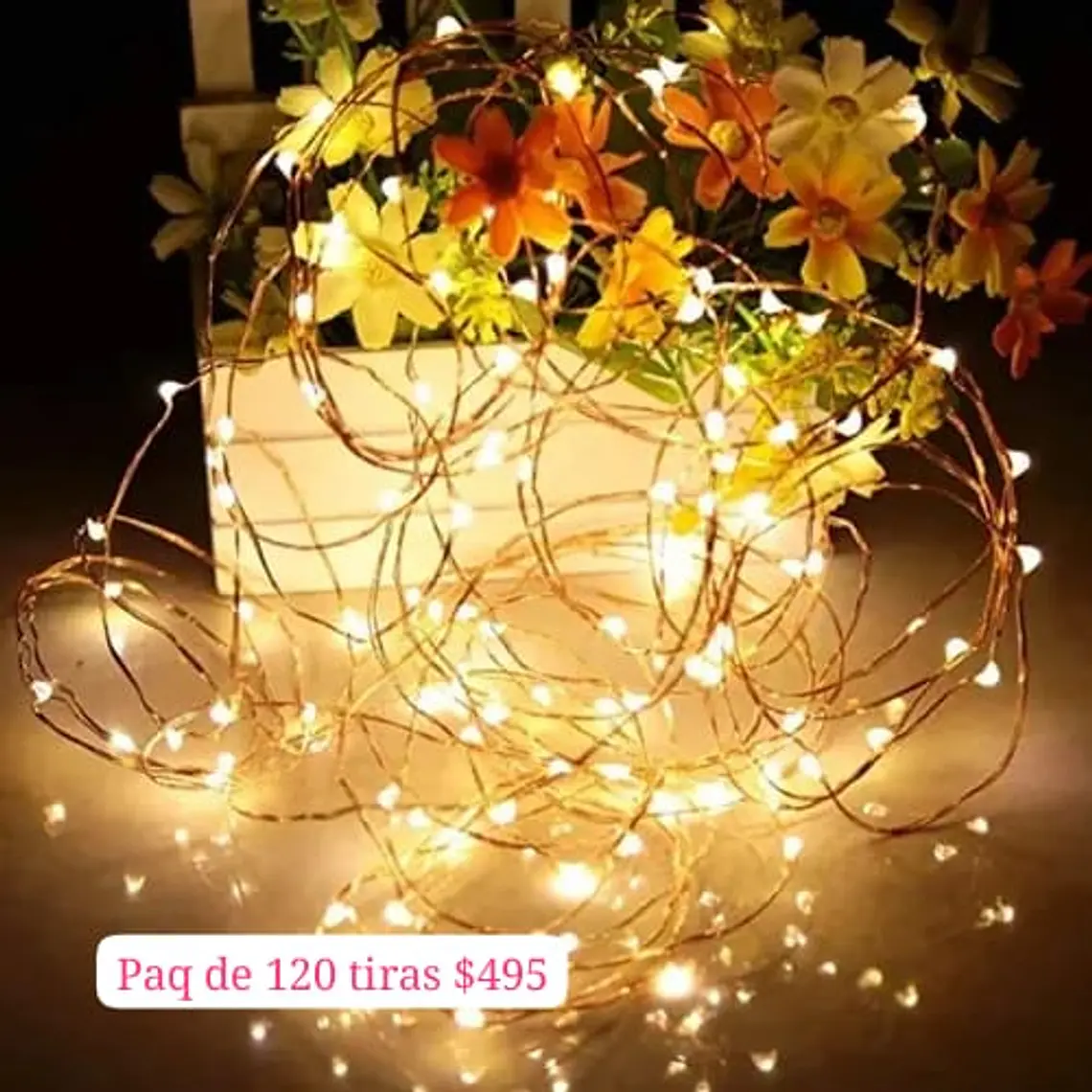 TIRAS DE LUZ LED CALIDA 2