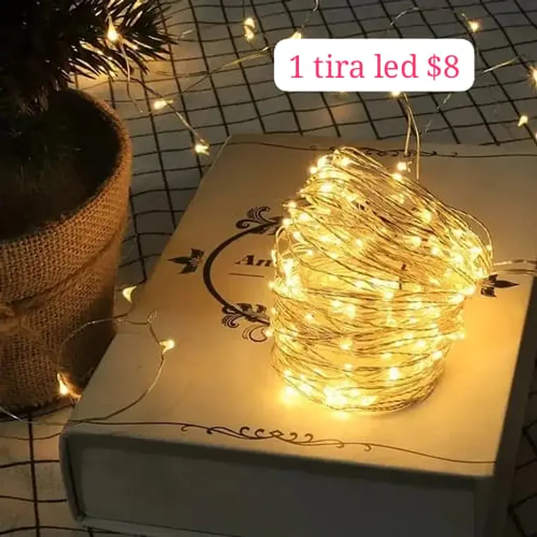 TIRAS DE LUZ LED CALIDA 4