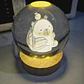 8CM ESFERA DE CRISTAL DISEÑO  CAPIBARA CON LUZ LED CALIDA MOD# SJQ8-16 - Miniatura 3