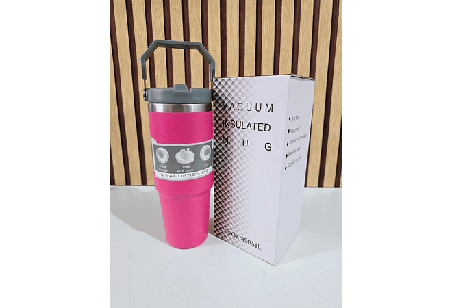 TERMO VACUUM INSULATED 890ML CON ASA DE MANO