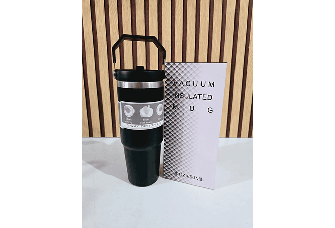 TERMO VACUUM INSULATED 890ML CON ASA DE MANO
