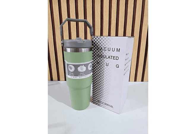 TERMO VACUUM INSULATED 890ML CON ASA DE MANO