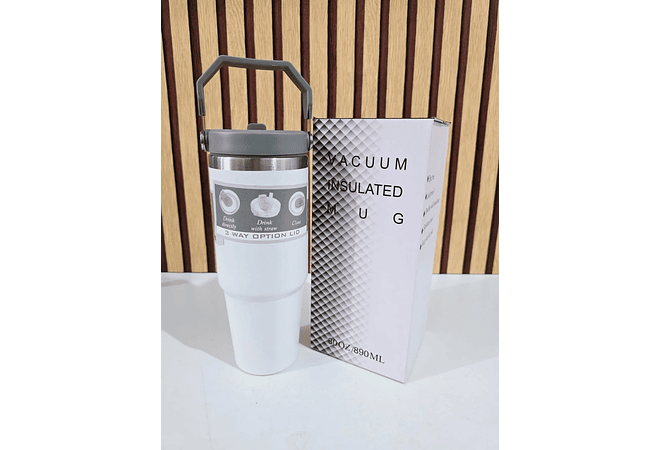 TERMO VACUUM INSULATED 890ML CON ASA DE MANO