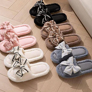 PANTUFLAS DISEÑO MOÑITO MOD# 616🩴