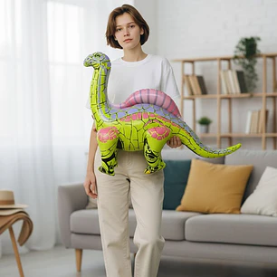 DINOSAURIOS INFLABLES VERDE Y COLORES MOD# WSM-21 y 23🦖🦕