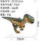 DINOSAURIOS INFLABLES VERDE Y COLORES MOD# WSM-21 y 23🦖🦕 - Miniatura 3