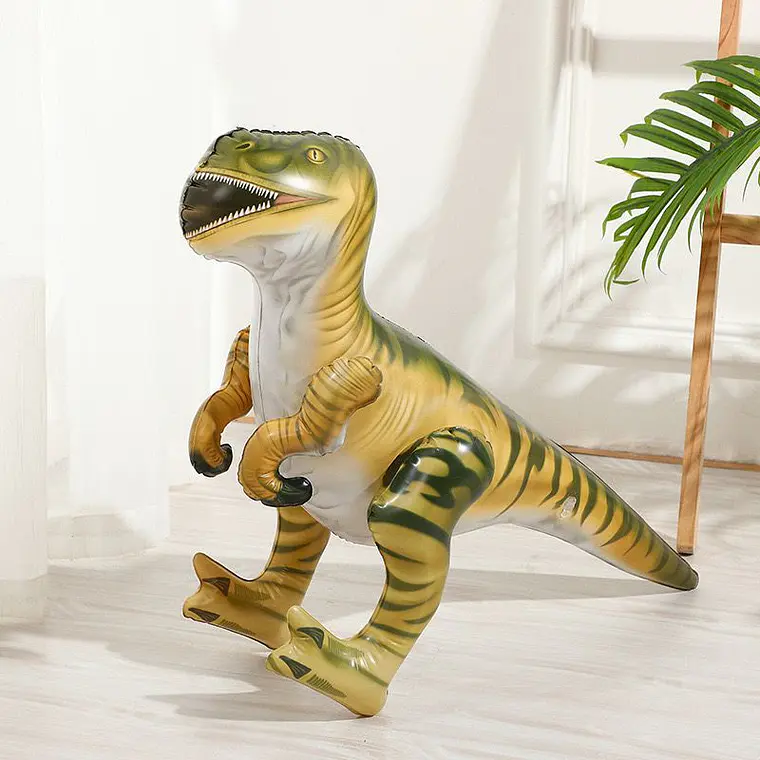 DINOSAURIOS INFLABLES VERDE Y COLORES MOD# WSM-21 y 23🦖🦕 4