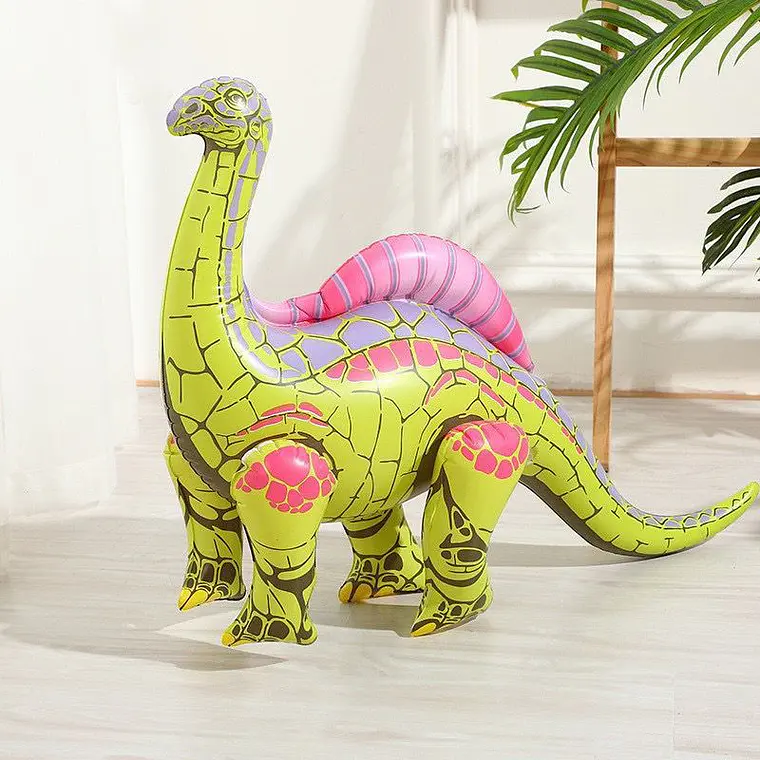 DINOSAURIOS INFLABLES VERDE Y COLORES MOD# WSM-21 y 23🦖🦕 7