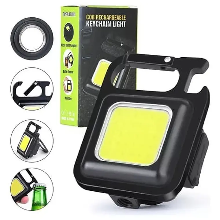 MINI LINTERNA CON 3 FUNCIONES/ DESTAPADOR/LLAVERO MOD#YL371-1 1