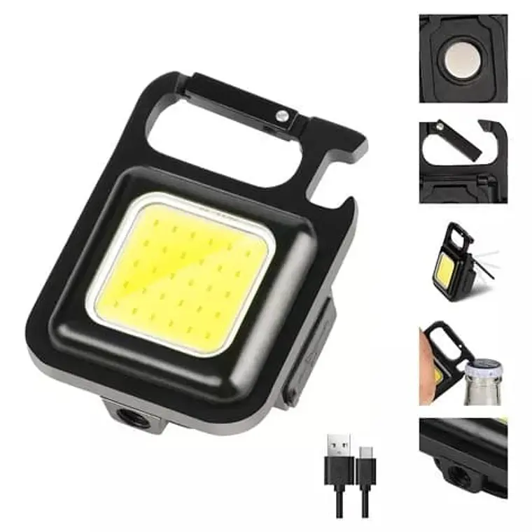 MINI LINTERNA CON 3 FUNCIONES/ DESTAPADOR/LLAVERO MOD#YL371-1 2