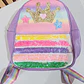MOCHILA INFANTIL DISEÑO CORONA MOD# WL-1039 👑 - Miniatura 3