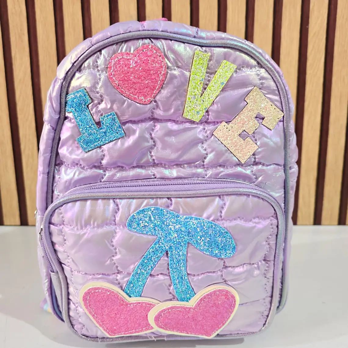 MOCHILA INFANTIL DISEÑO LOVE CORAZÓN MOD# WL-1032 🩷 3