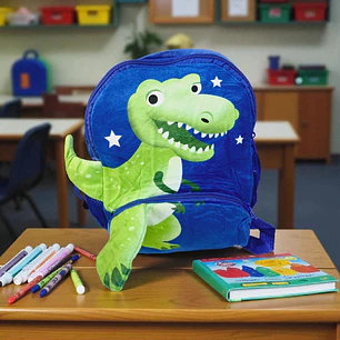 MOCHILA DISEÑO DINOSAURIO PARA PREESCOLAR MOD#MRB-367