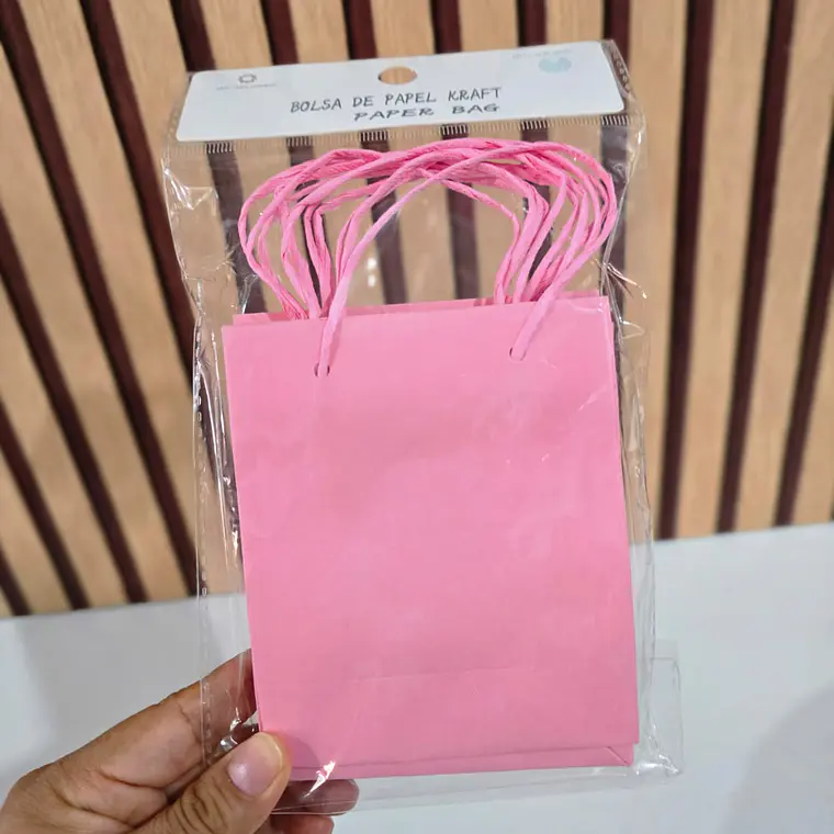 PAQ DE BOLSAS DE REGALO/DE PAPEL KRAFT VARIOS MODELOS 🎁 3
