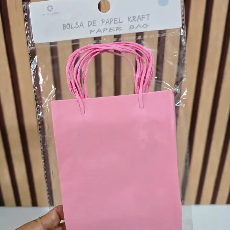 PAQ DE BOLSAS DE REGALO/DE PAPEL KRAFT VARIOS MODELOS 🎁 5