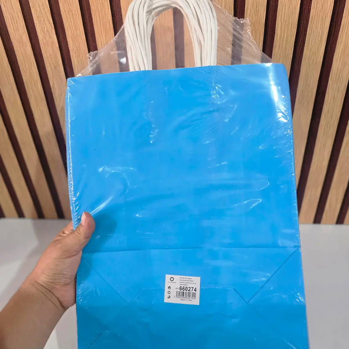 PAQ DE 12 BOLSAS DE REGALO/COLORES LISOS VARIOS MODELOS (33X26CM)🛍️ 2