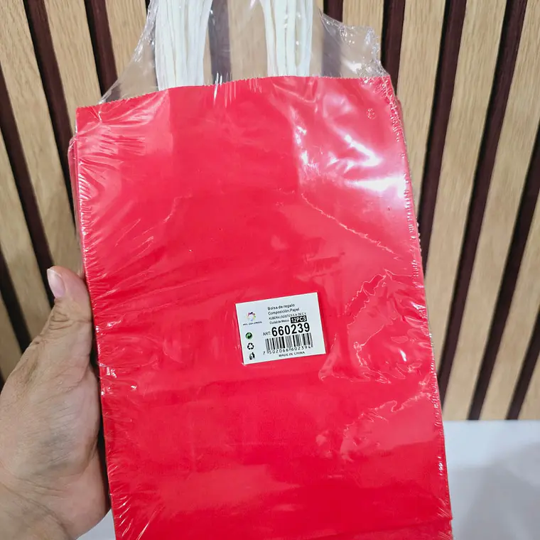 PAQ DE 12 BOLSAS DE REGALO VARIOS MODELOS (24X16CM)🛍️ 4