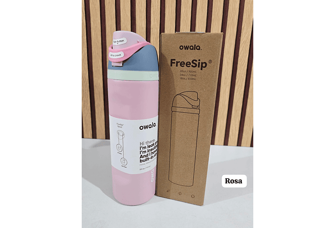 TERMO FreeSip 24OZ (750ML) REPLICA 1.1 OWALA CALIDAD PREMIUM MOD# 250001