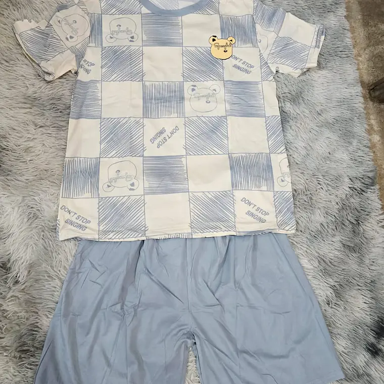 PIJAMA PARA CABALLERO VARIOS MODELOS (SHORT Y PLAYERA) 5