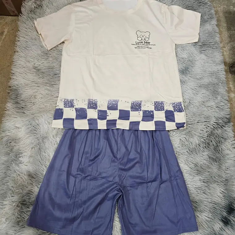 PIJAMA PARA CABALLERO VARIOS MODELOS (SHORT Y PLAYERA) 7