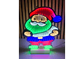 🪅FIGURAS NAVIDEÑAS EN 3D CON LUZ LED DE COLORES MOD# CA3001E 🎄⛄