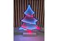 ✨FIGURAS NAVIDEÑAS EN 3D CON LUZ LED DE COLORES (CAMBIANTES) MOD# CA3001C ⛄