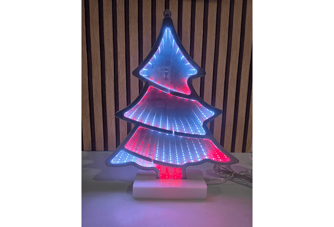 ✨FIGURAS NAVIDEÑAS EN 3D CON LUZ LED DE COLORES (CAMBIANTES) MOD# CA3001C ⛄