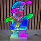 ✨FIGURAS NAVIDEÑAS EN 3D CON LUZ LED DE COLORES (CAMBIANTES) MOD# CA3001C ⛄ - Miniatura 2