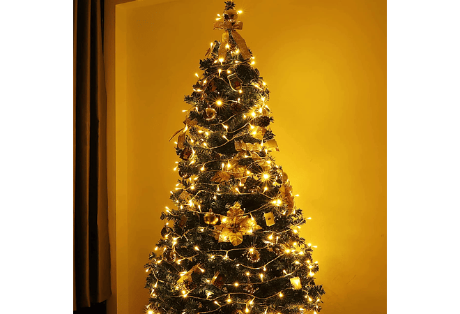 14 MTS SERIE DE LUZ LED CÁLIDA 300L MOD# CA7301N  ✨🥰