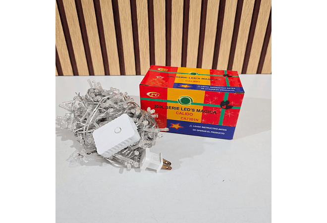 14 MTS SERIE DE LUZ LED CÁLIDA 300L MOD# CA7301N  ✨🥰