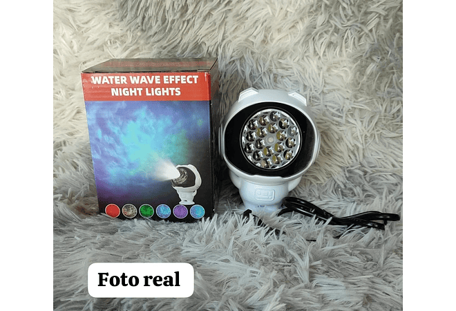 MINI PROYECTOR ASTRONAUTA  CON PATRON NAVIDEÑO