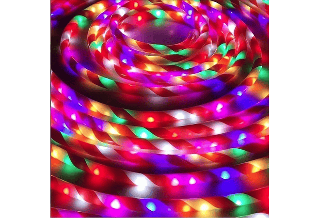 10 MTS MANGUERA CARAMELO MULTICOLOR MOD# T10405C  🍬