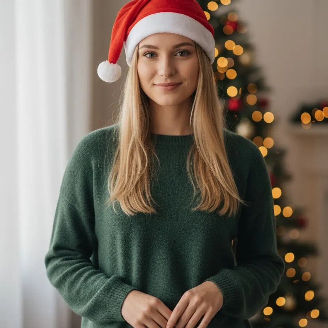 GORRO SANTA CLAUS ROJO MOD#YHMZ-03 1