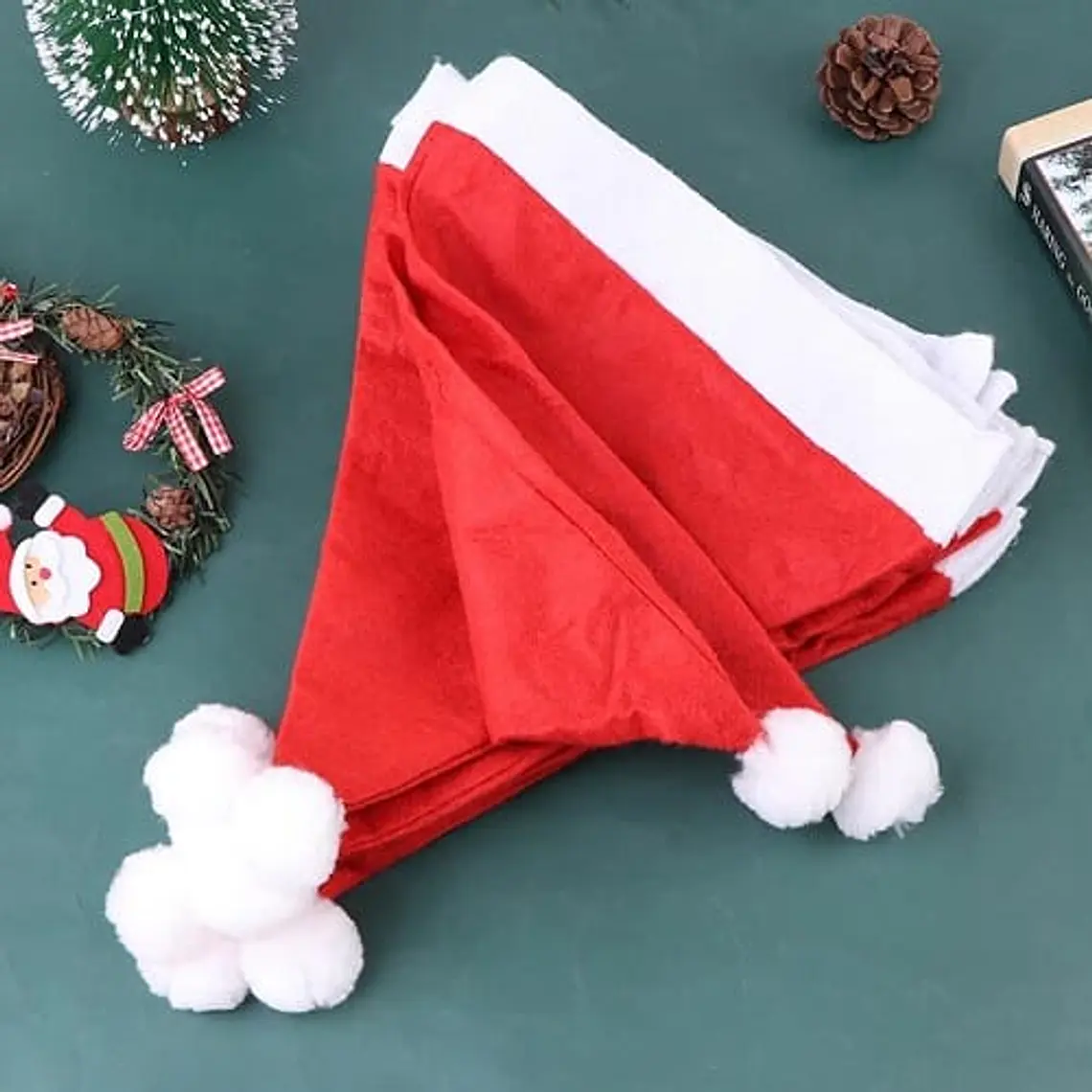 GORRO SANTA CLAUS ROJO MOD#YHMZ-03 3