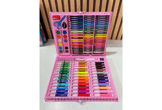 SET DE ARTE CON 150 PIEZAS KUBEIYION🖍️