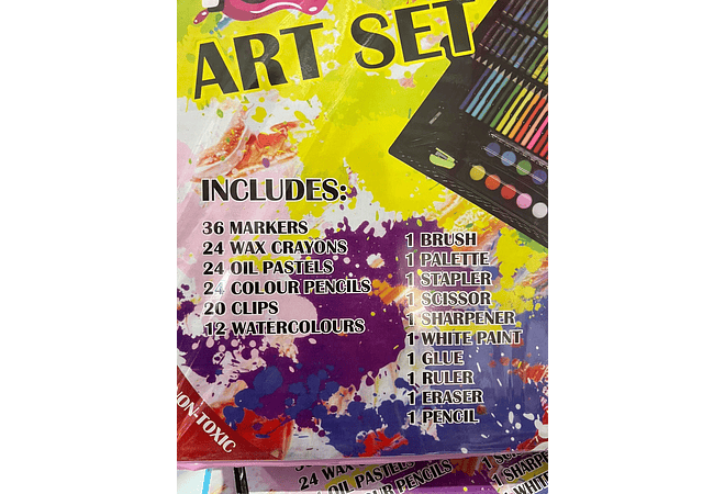 SET DE ARTE CON 150 PIEZAS KUBEIYION🖍️