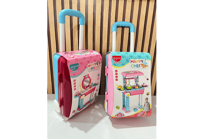 JUGUETE/ MALETA COCINA O MAQUILLAJE MOD# 678-268A