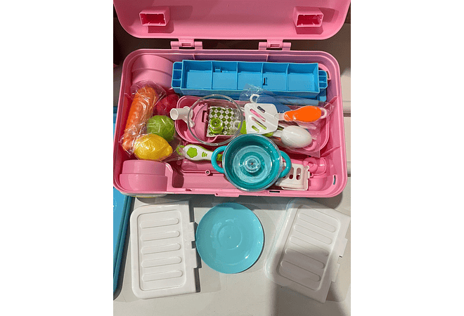JUGUETE/ MALETA COCINA O MAQUILLAJE MOD# 678-268A