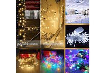 10 MTS 200 FOQUITOS SERIE DE LUZ LED DE COLORES  MOD#L200C-10M, L200A ,L200B