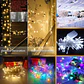 10 MTS 200 FOQUITOS SERIE DE LUZ LED DE COLORES  MOD#L200C-10M, L200A ,L200B - Miniatura 1