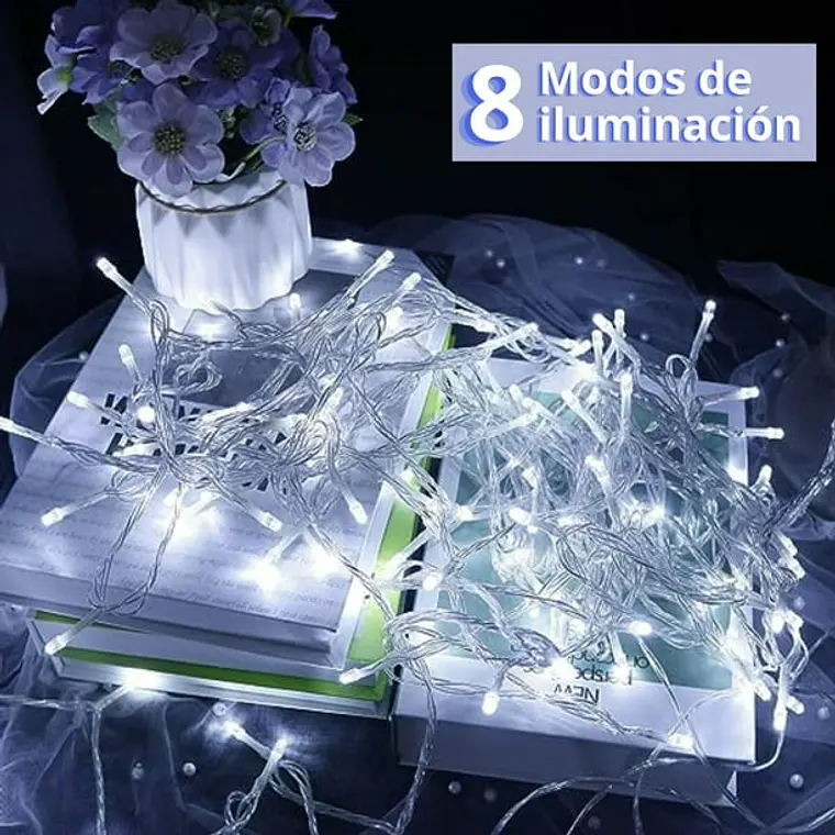 10 MTS 200 FOQUITOS SERIE DE LUZ LED DE COLORES  MOD#L200C-10M, L200A ,L200B 3