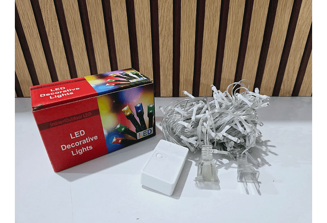 10 MTS 200 FOQUITOS SERIE DE LUZ LED DE COLORES  MOD#L200C-10M, L200A ,L200B